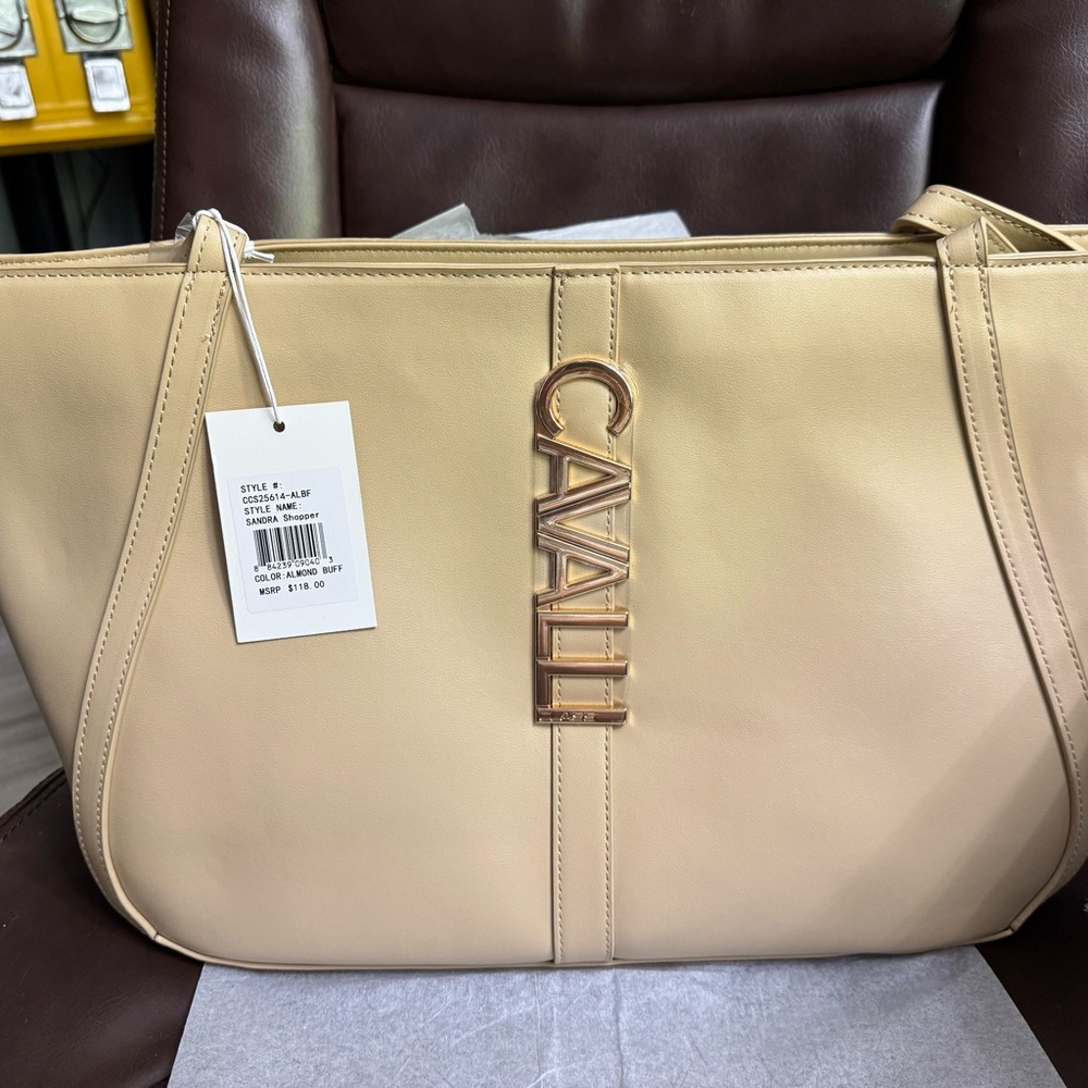 Cavalli Class Beige Shoulder Bag